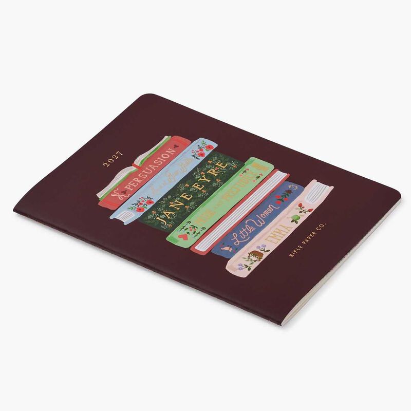 Rifle Paper Co. Ladies Night Book Club 2027 12-Month Appointment Notebook image number 3