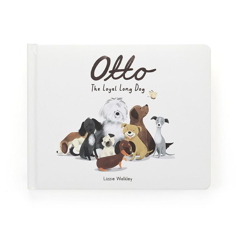 Jellycat Otto The Loyal Long Dog Book image number 0