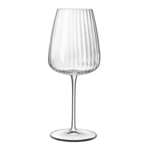 Luigi Bormioli Optica Chardonnay Glasses 550ml - Set 4
