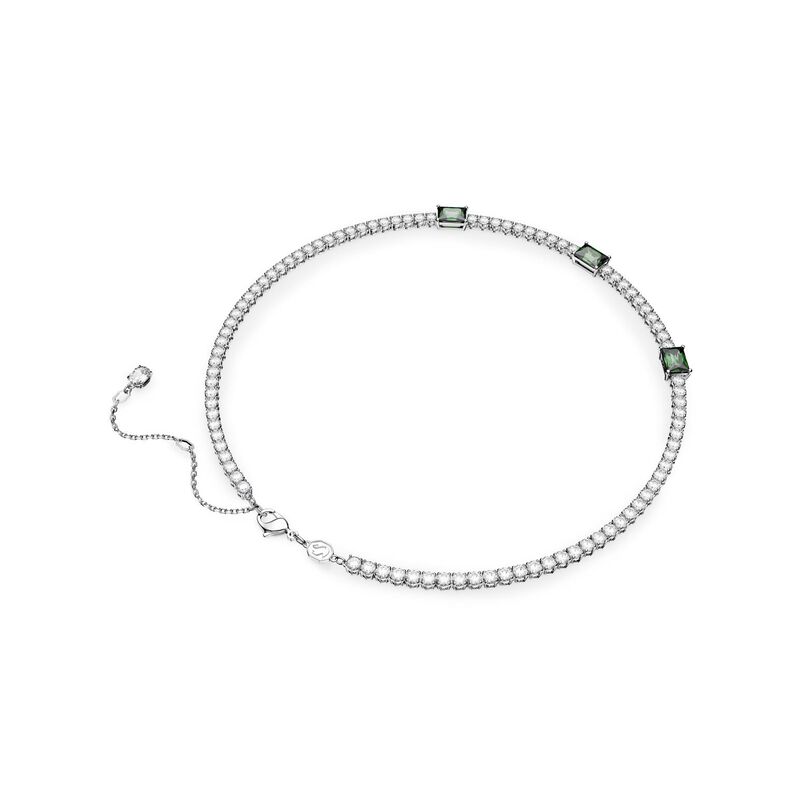 Swarovski Matrix Tennis Necklace image number 3