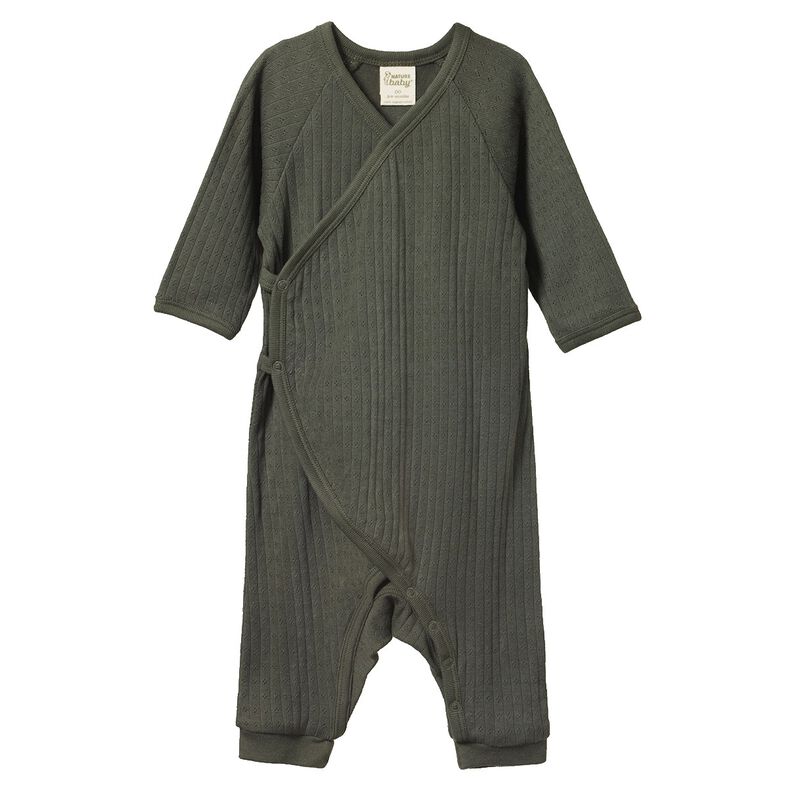 Nature Baby Kimono Stretch & Grow Pointelle image number 2