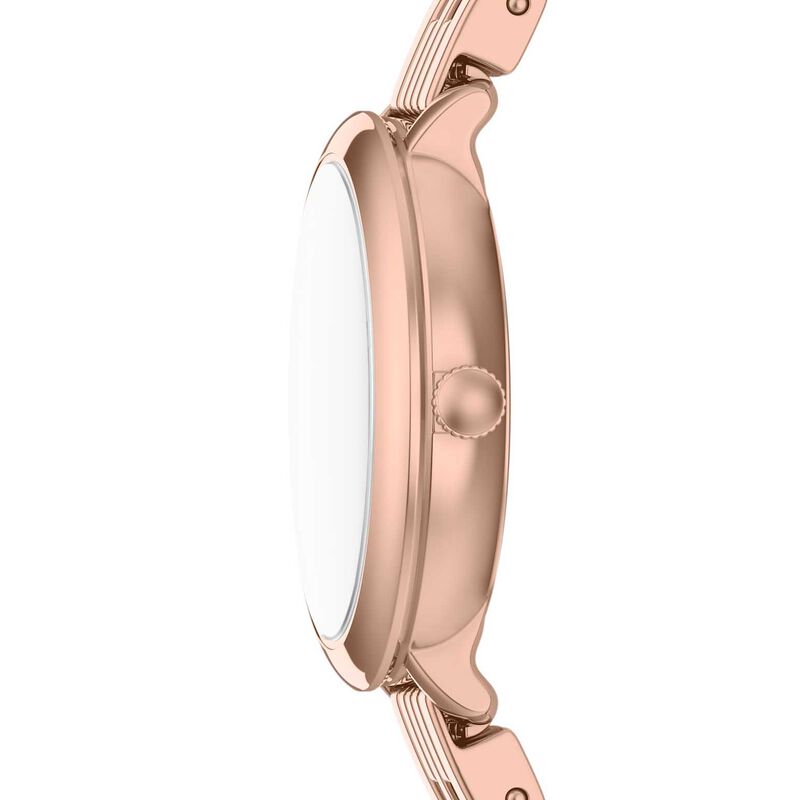 Fossil Heidi 26mm Three-Hand Rose Gold-Tone Stainless Steel Watch image number 2