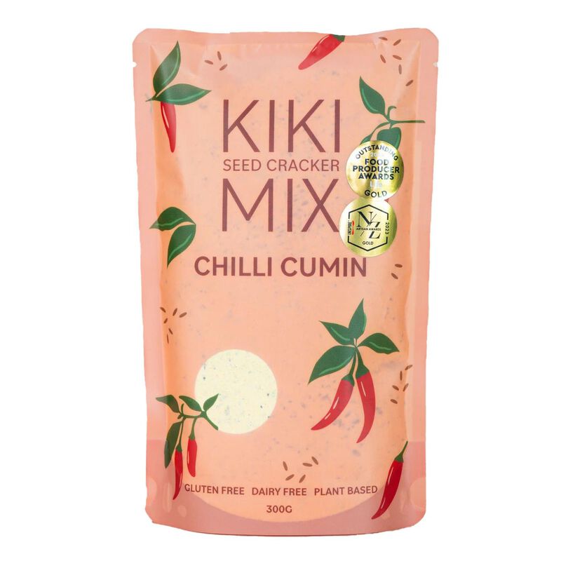 Kiki Seed Cracker Mix - Chilli Cumin GF 300g image number 0