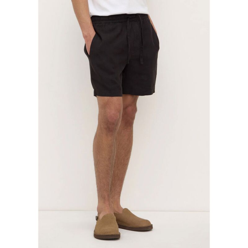 Assembly Label Tide Linen Short Black image number 3