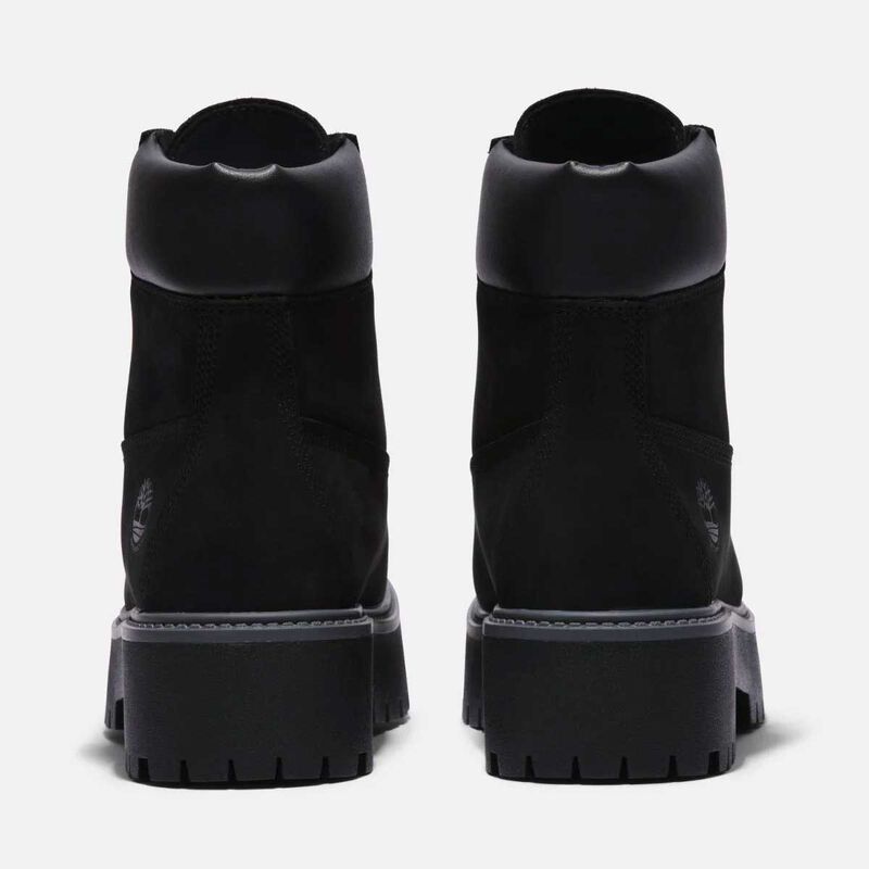 Timberland Womens Stone Street 6-Inch Waterproof Boot Black image number 2