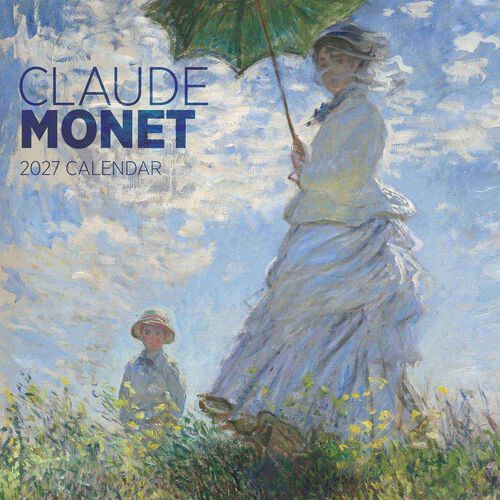 Pomegranate Claude Monet Wall Calendar 2027