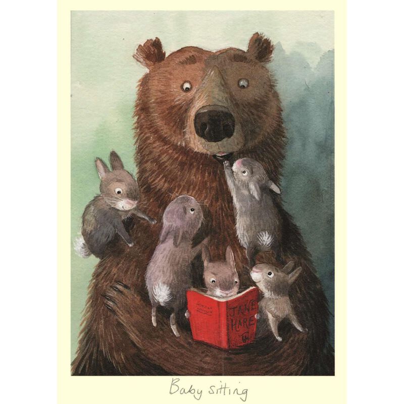 Baby Sitting Card image number 0