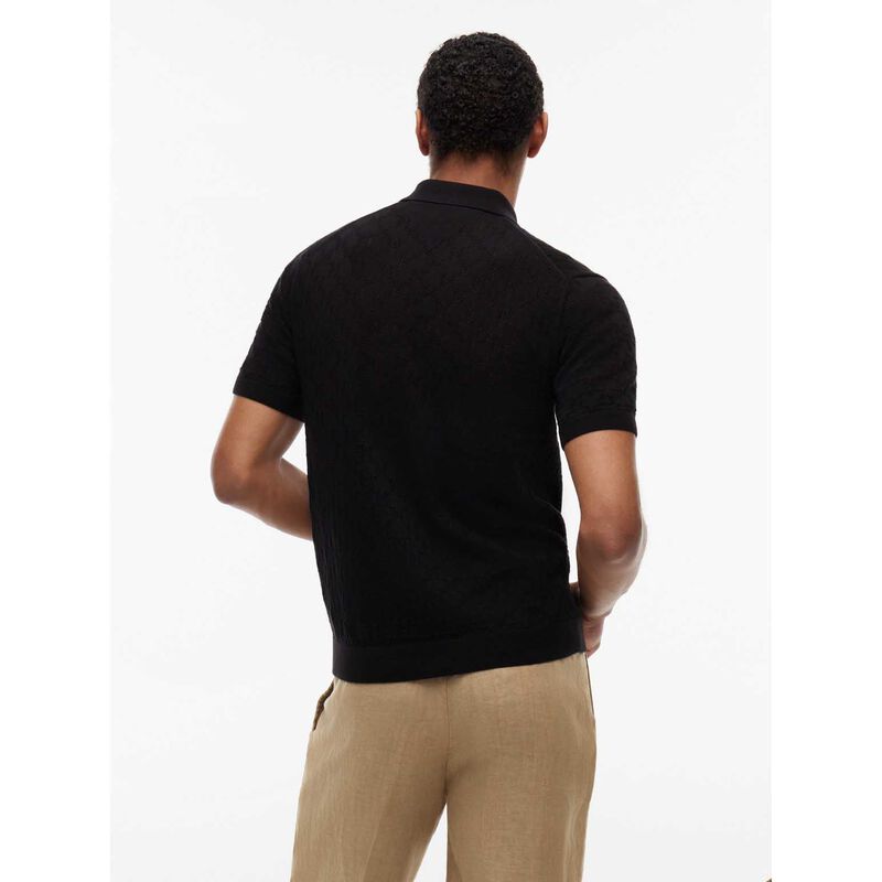 Tommy Hilfiger Regular Fit Pointelle Polo Shirt image number 1