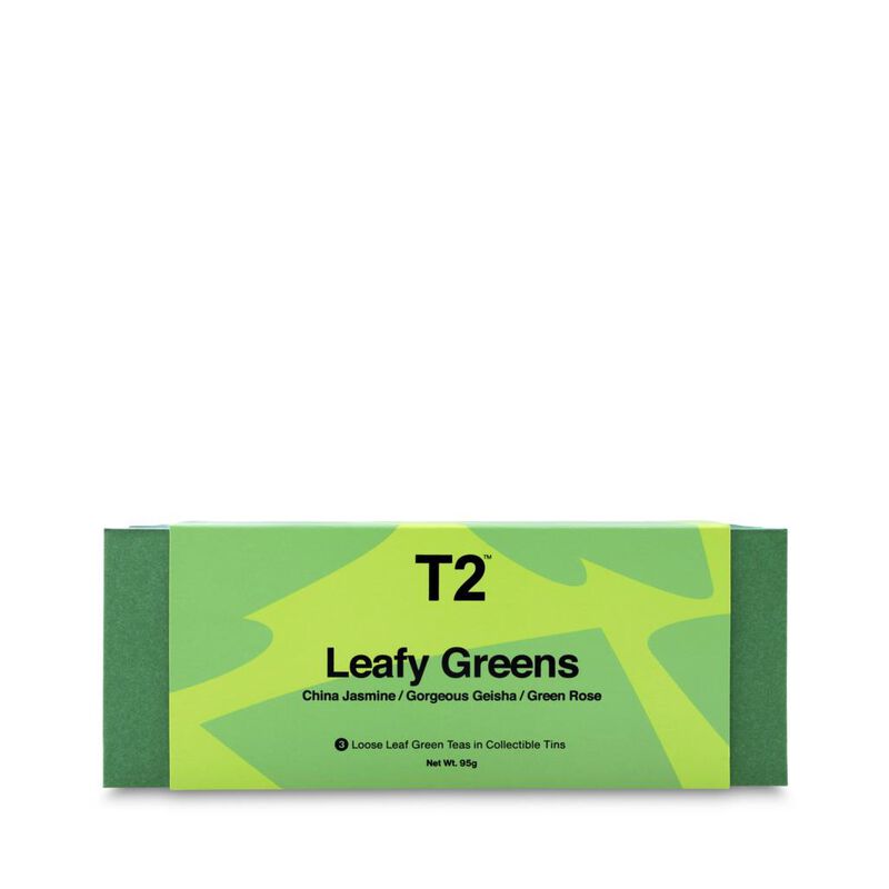 T2 Leafy Greens Loose Leaf Icon Trio 95g image number 1