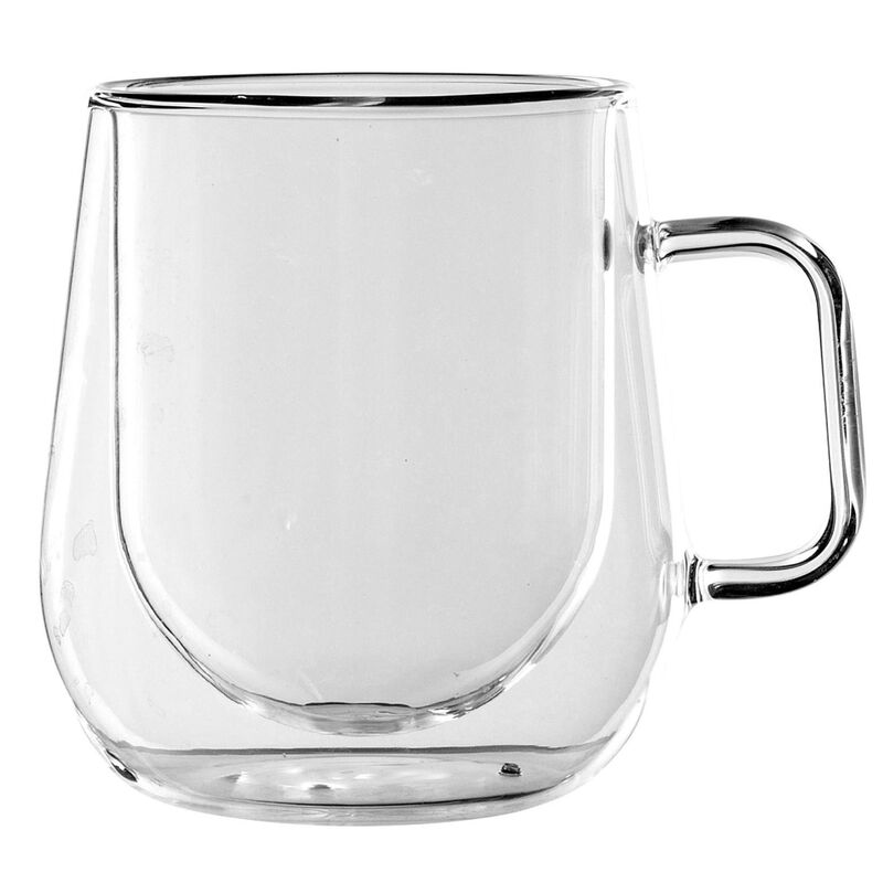 Di Antonio Double Walled Latte Glass 300ml - Pair image number 0