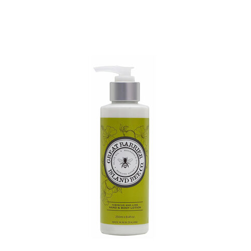 Great Barrier Island Bee Co. Hibiscus & Lime Hand & Body Lotion
