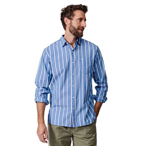 Aubin Gladstone Poplin Shirt