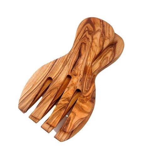 Selbrae House Olive Wood Salad Hands Set
