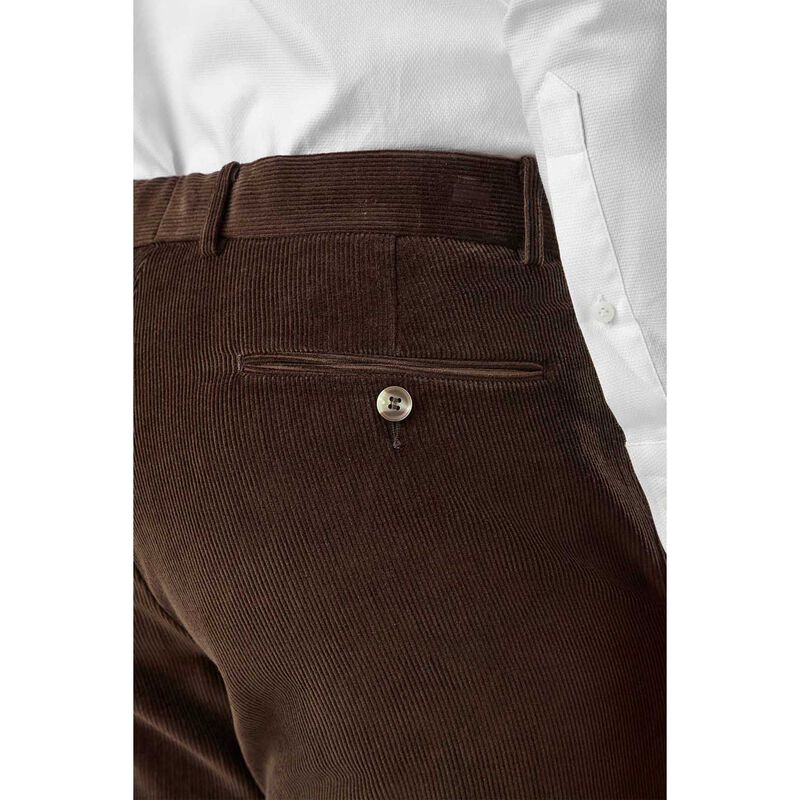 Cambridge Sutton 12W Cord Regular Fit Trouser Flp016 image number 7