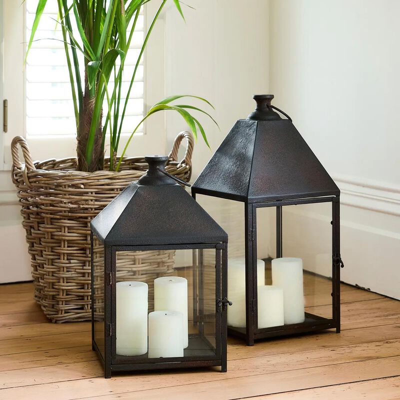 French Country Newton Rustic Lantern Small image number 1