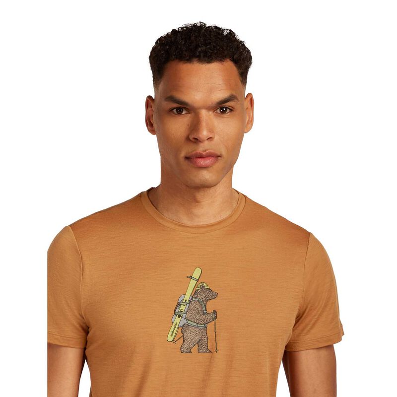 Icebreaker M Merino 150 Tech Lite SS Tee Bear Tour image number 2