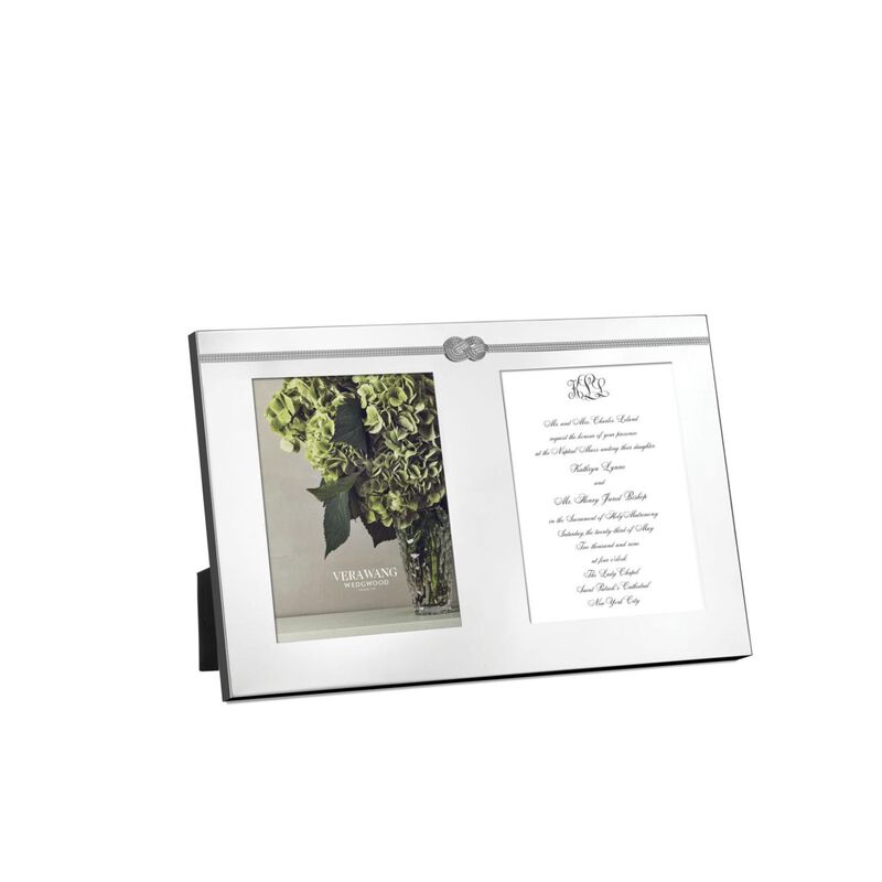 Vera Wang Infinity Double Frame 5x7" image number 0