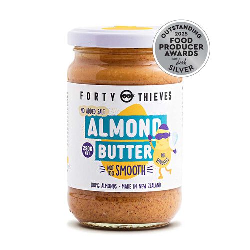 Forty Thieves Almond Butter Smooth 290g