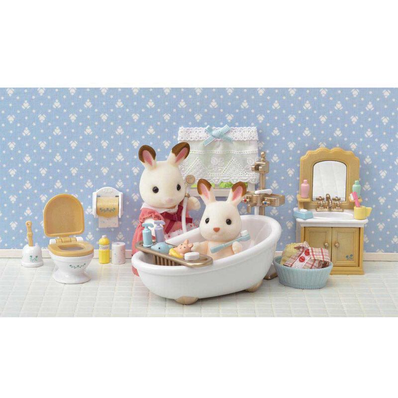 Sylvanian Families Country Bathroom Set image number 3