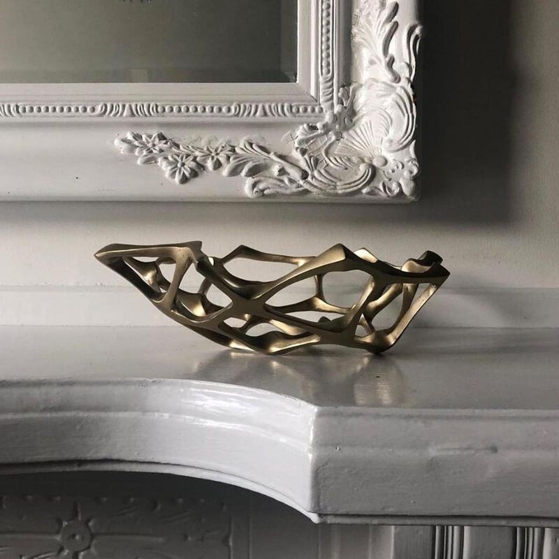 Tom Dixon Bone Bowl Small Brass image number 1