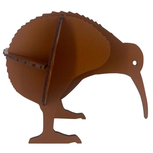 Abstract Designs Kiwi A5 - Brown