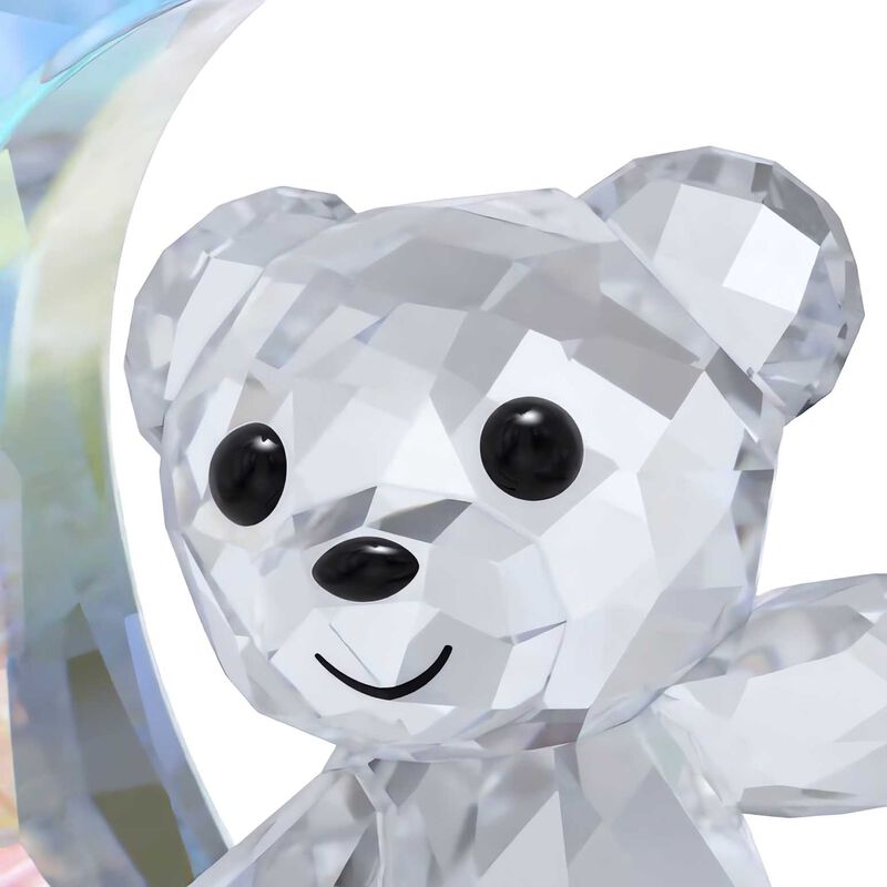 Swarovski Kris Bear Moon Ornament image number 1