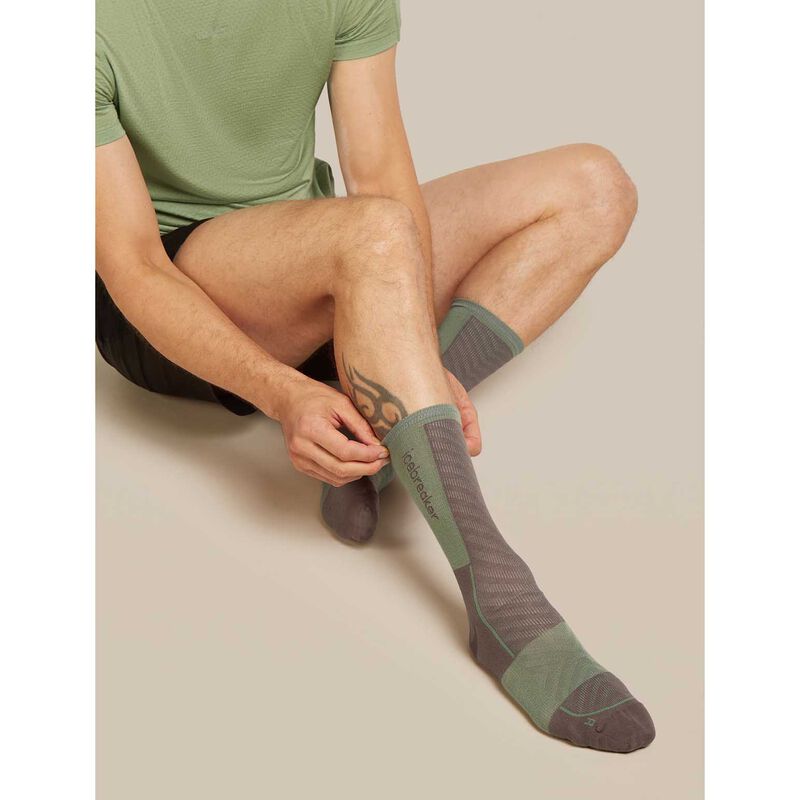 Icebreaker Mens Merino Run+ Ultralight Crew image number 7