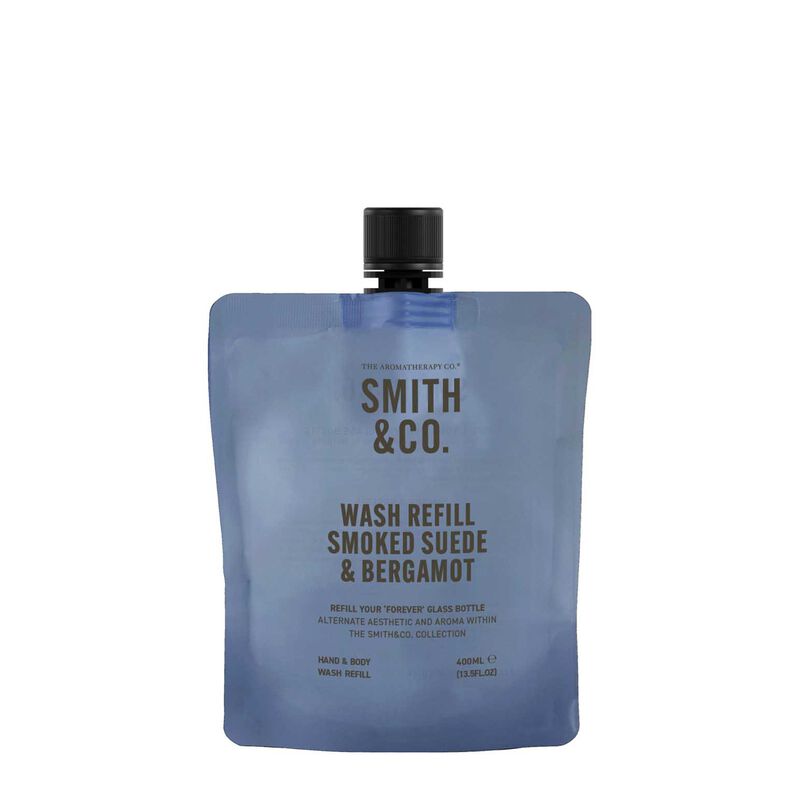 Smith & Co. Wash Refill 400ml - Smoked Suede & Bergamot image number 0