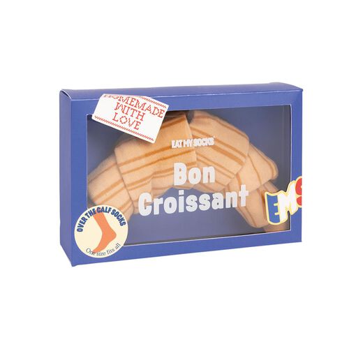 Eat My Socks Croissant Socks