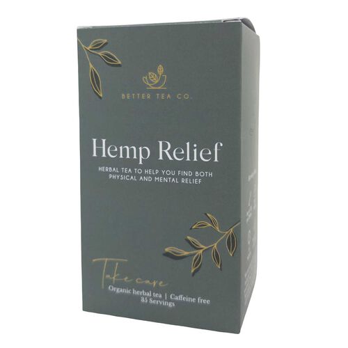 Better Tea Co. Hemp Relief Tea 60g - 35 Servings