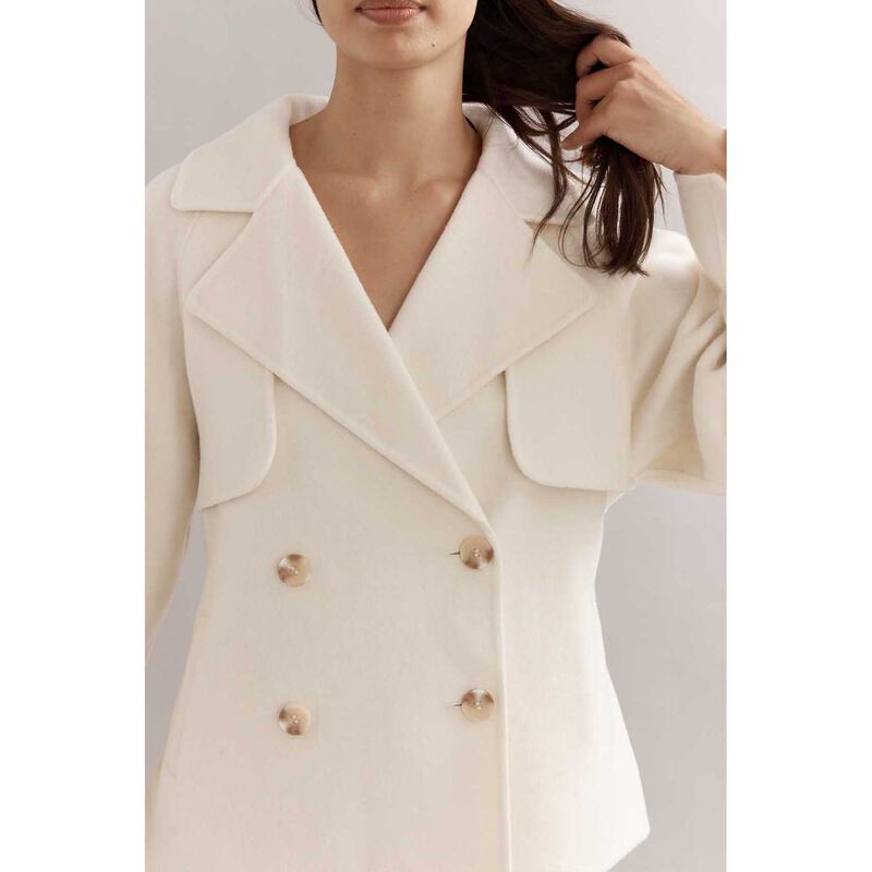 Caitlin Crisp Teddy Cropped Trench image number 2