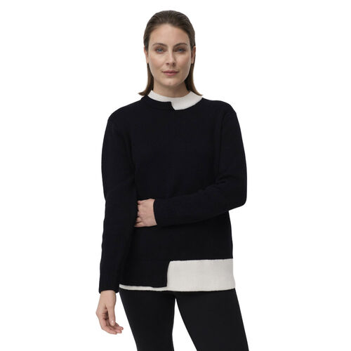 Marco Polo Layered Rib Sweater