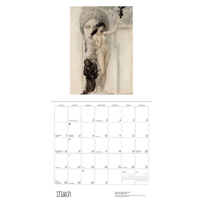Pomegranate Gustav Klimt Wall Calendar 2027 image number 1