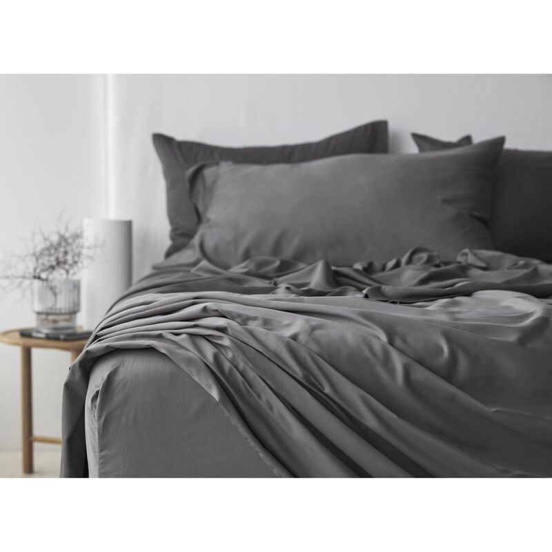 George Street Linen Bamboo Cotton King Pillowcase Pair image number 0