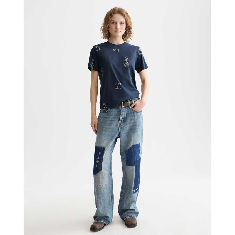Scotch & Soda Printed Regular Fit T-Shirt image number 3
