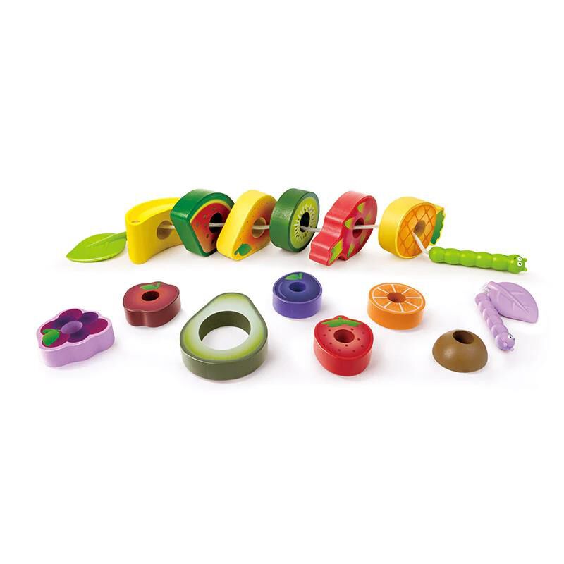 Hape Caterpillar Fruit Feast Set image number 0