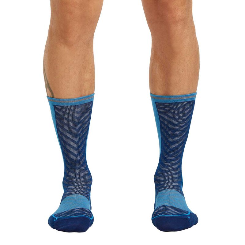 Icebreaker Mens Merino Run+ Ultralight Crew image number 2