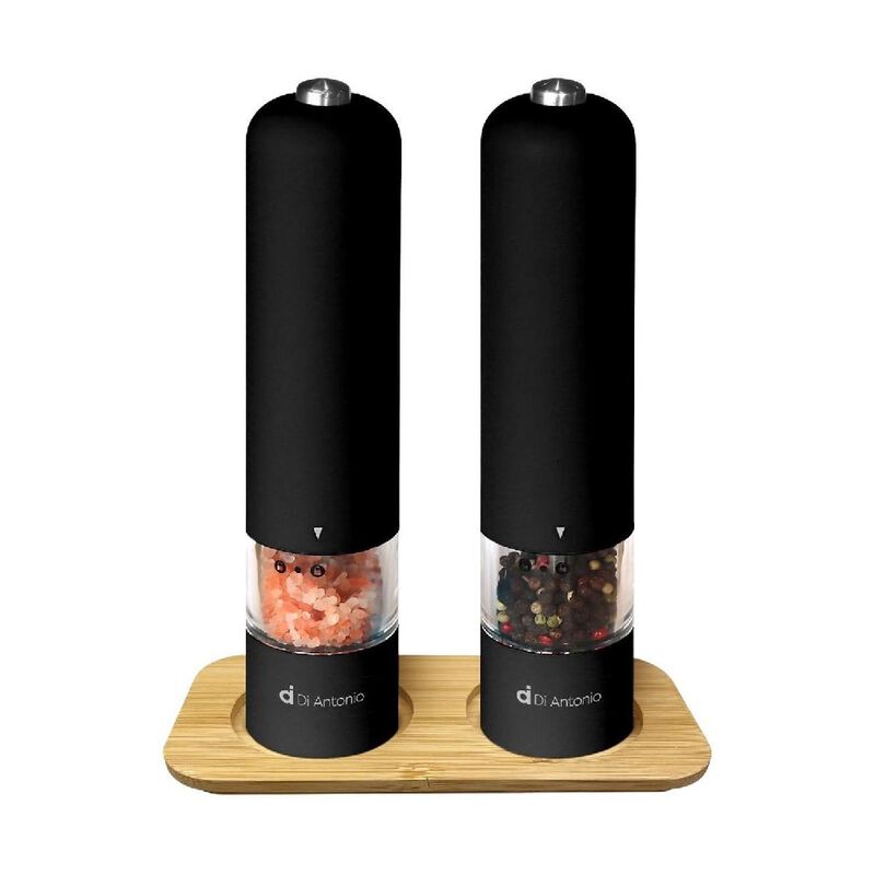 Di Antonio Bamboo Salt & Pepper Stand With Rubber Feet - 170x 80mm image number 2