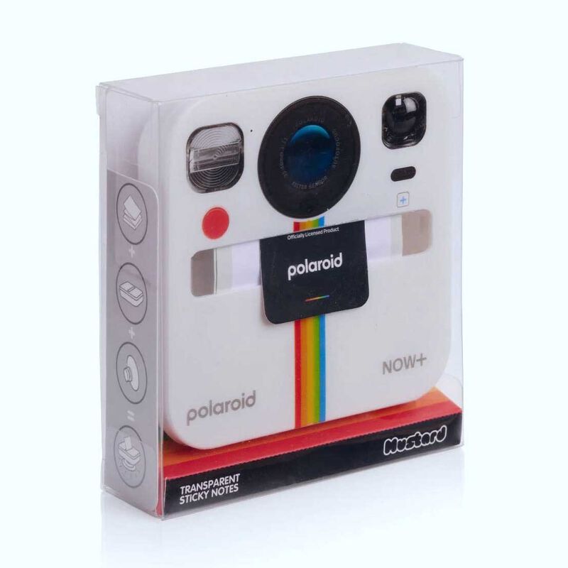 Mustard Polaroid Sticky Note Dispenser image number 2