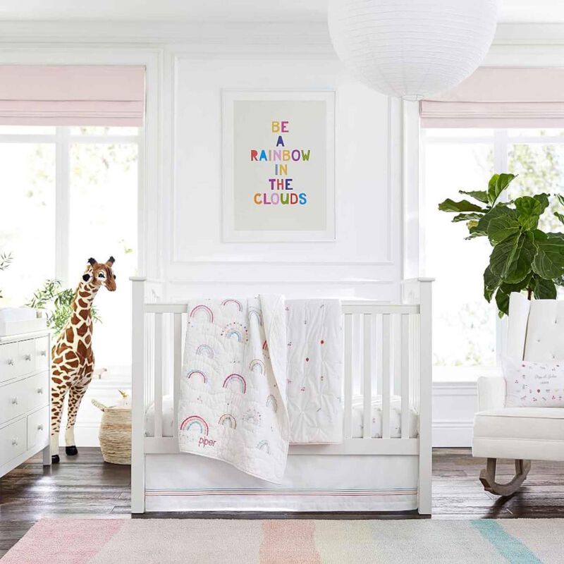 Pottery Barn Kids Kendall Low Profile Cot Simply White Wb image number 2