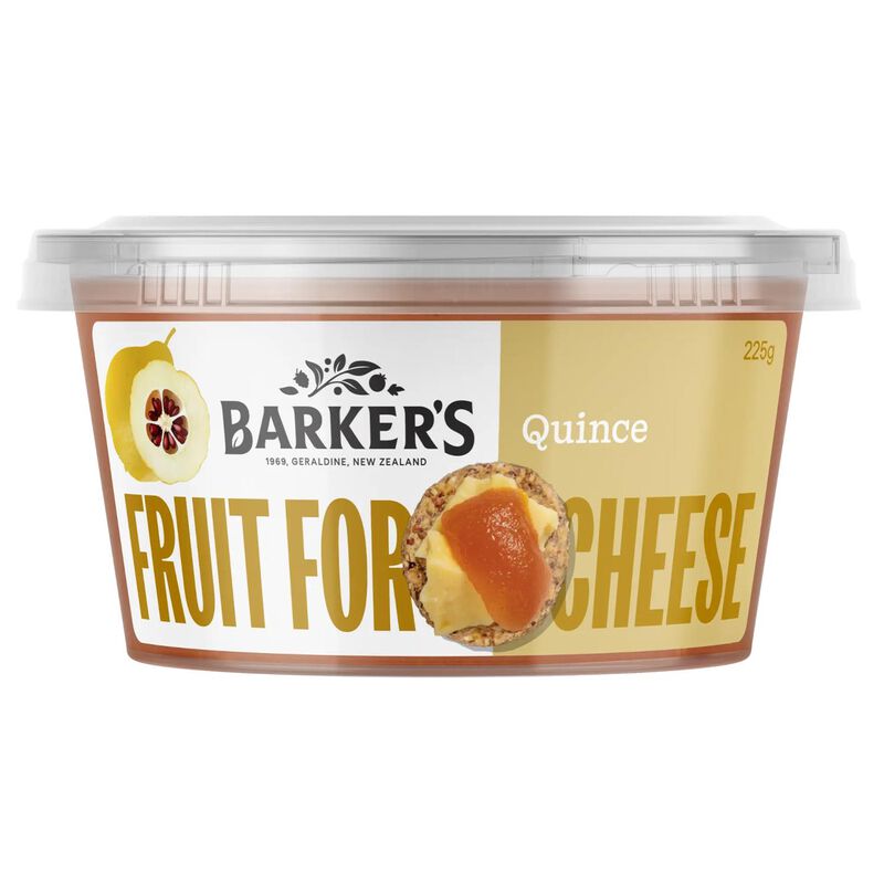 Barker's Fruit for Cheese Quince 225g image number 0