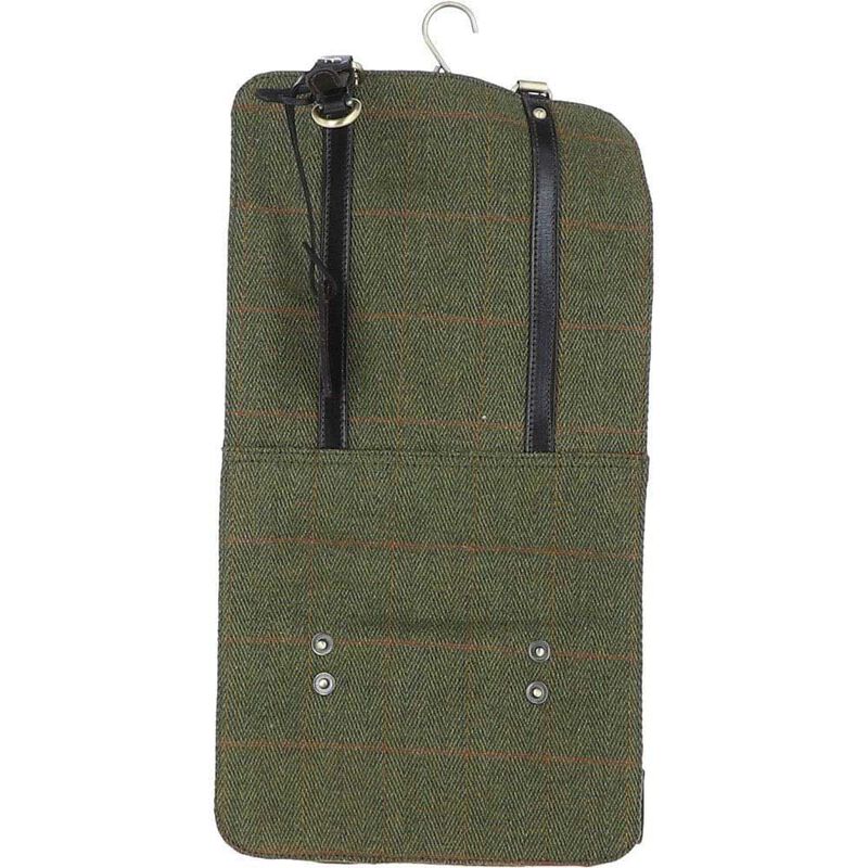 Ashwood Vintage Oily Hanging Leather Wash Bag image number 3