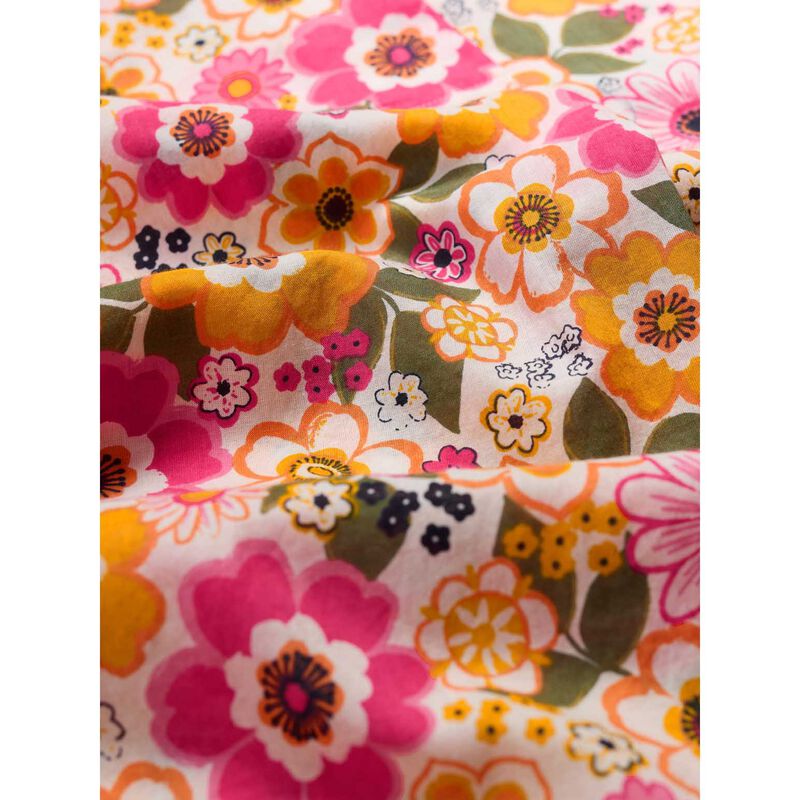 Seasalt Cornwall Watercolour Sketch Top Retro Daisies Chalk image number 2