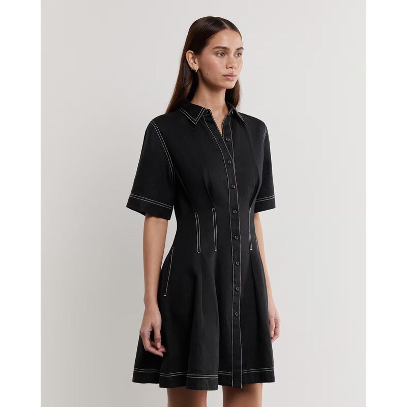 JAG Bella Linen Dress image number 3