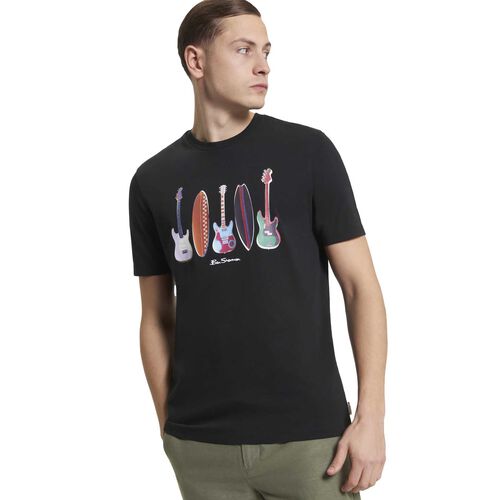 Ben Sherman Surf N Guitars Tee