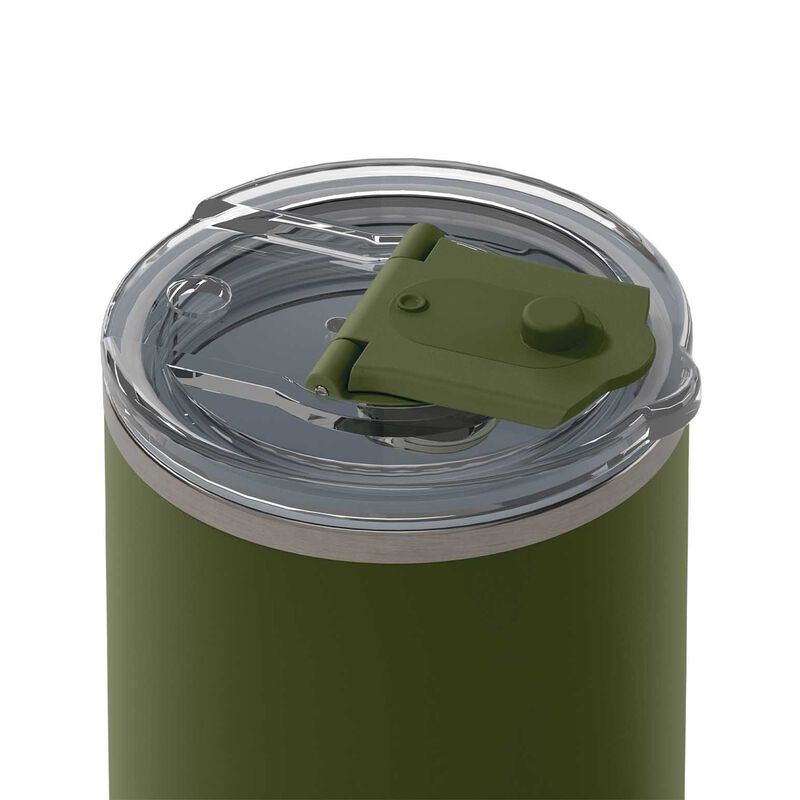 frank green 12oz S/Steel Cup With Screw Hinged Lid Khaki image number 2