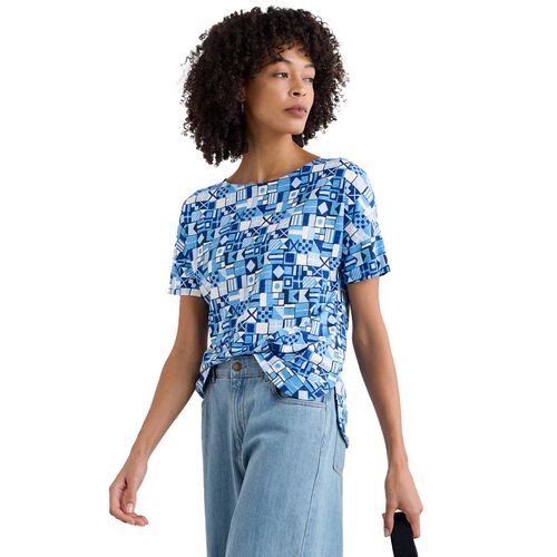 Seasalt Cornwall Bryher View T-Shirt Maritime Flags Clear Sky