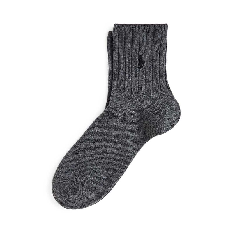 Polo Ralph Lauren Ribbed Cotton Blend Ankle Socks image number 0