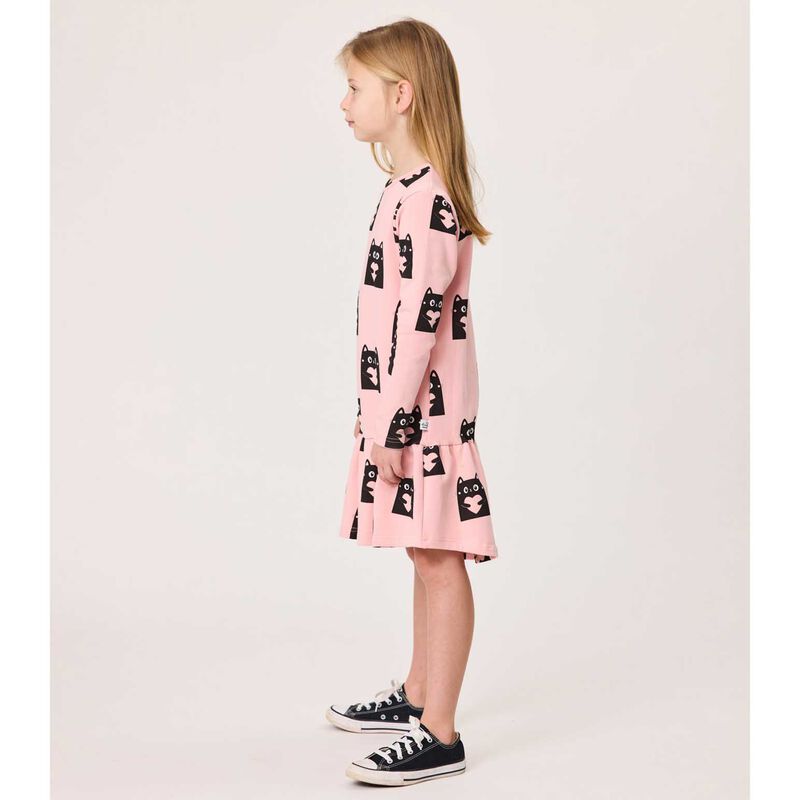 Kissed By Radicool Love Cats Frill Dress image number 3
