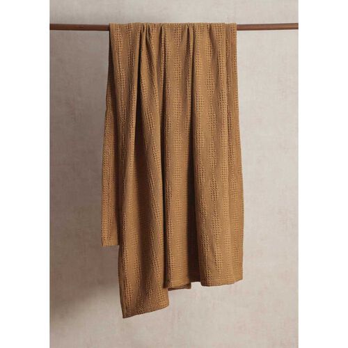 MM Linen Ansel Throw 150x200 - Dijon